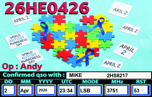 26HE0426 World Autism Awareness